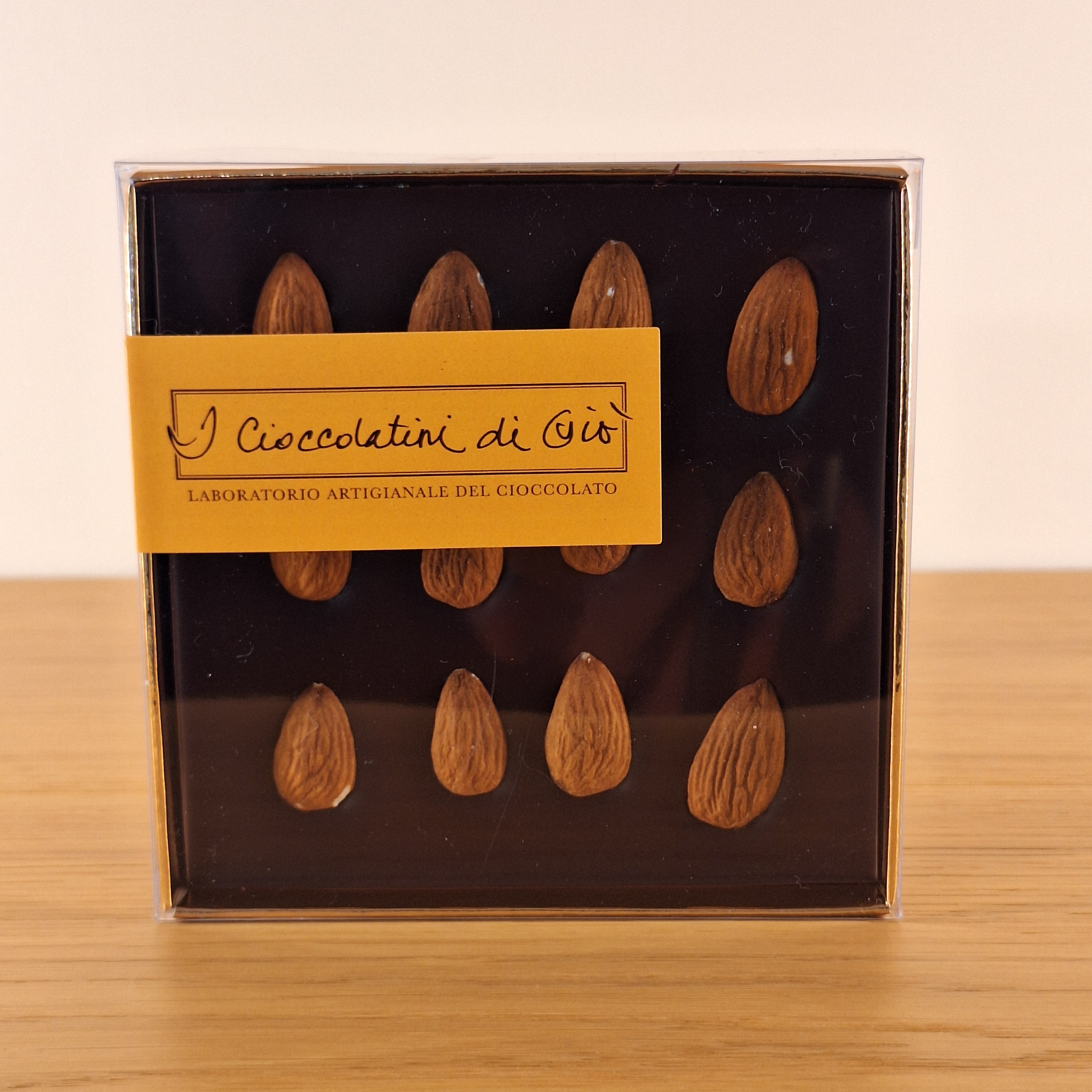Tavoletta di cioccolato fondente monorigine Tumaco 85% & Mandorle Intere