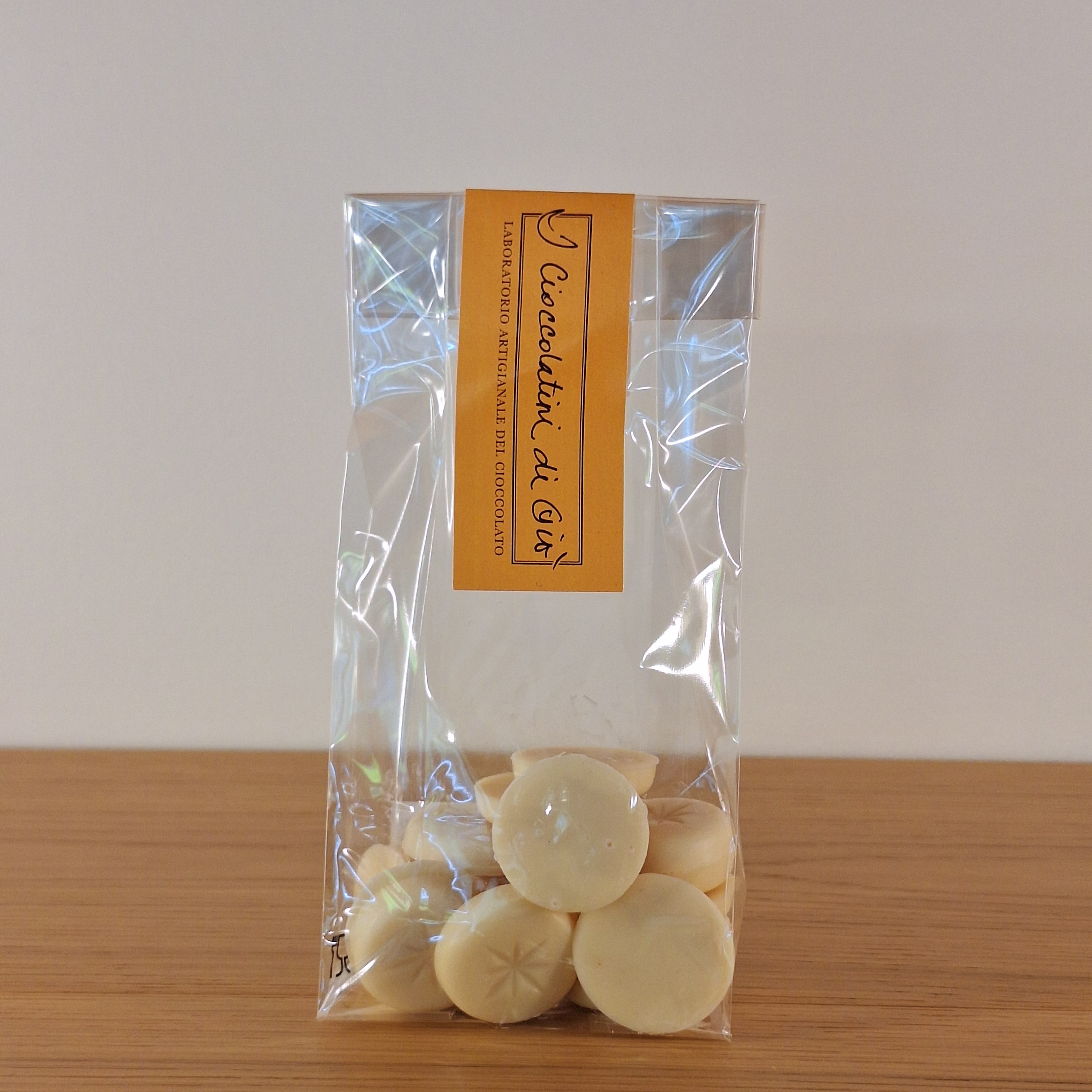 Bottoni di cioccolato Bianco al 30% 16 pezzi